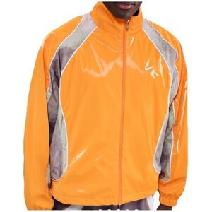 Nike Project F.R.O.G. Rare Track Jacket Orange Yellow HJ3290-717 Men Size Large